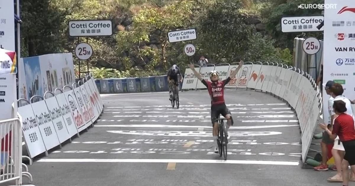 Results Tour of Guangxi 2026 stage 6 - Jarno Widar beats Tom Pidcock to take GC win on queen stage