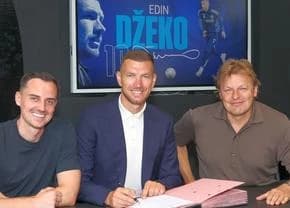 Retragerea se amână! La 40 de ani, legenda Edin Dzeko a semnat un nou contract