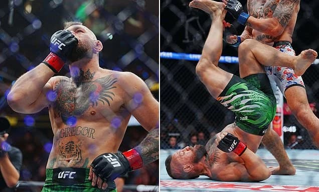 Revealed: Crazed message Conor McGregor screamed at Max Holloway after ACL tear ruined UFC comeback