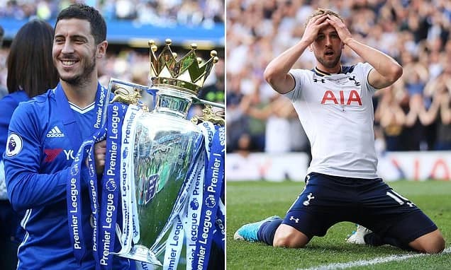 Revealed: How Tottenham WOULD have won the Premier League in 2017 without Chelsea's goals from 'ille