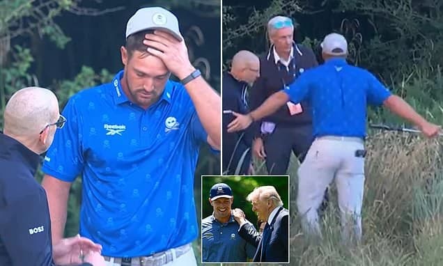 Revealed: Stroppy Bryson DeChambeau 'asked for Donald Trump to intervene' during his meltdown at The
