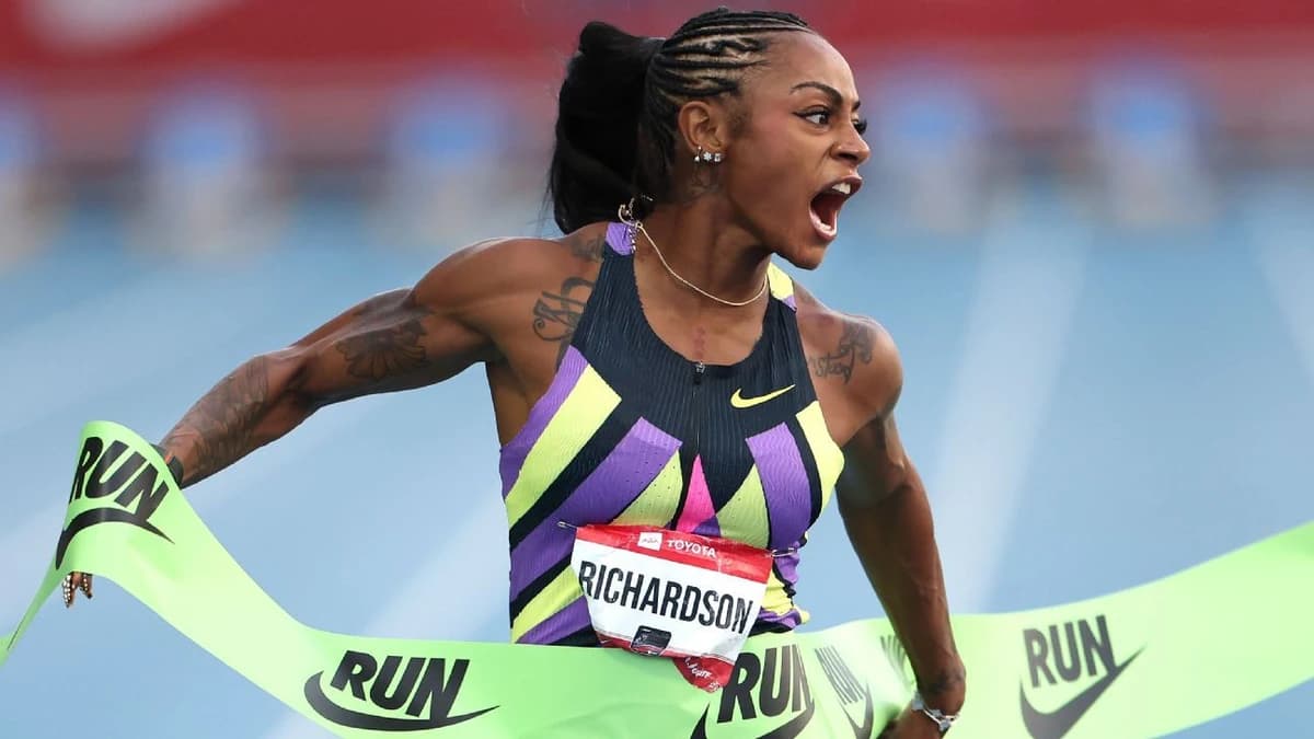 Richardson, Lyles win 100m at U.S. championships