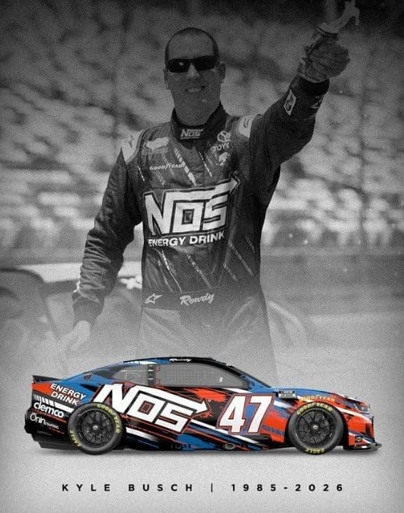 Ricky Stenhouse Jr.'s NASCAR Nashville paint scheme honors popular Kyle Busch design