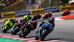 Riders hospitalised after high-speed MotoGP crashes