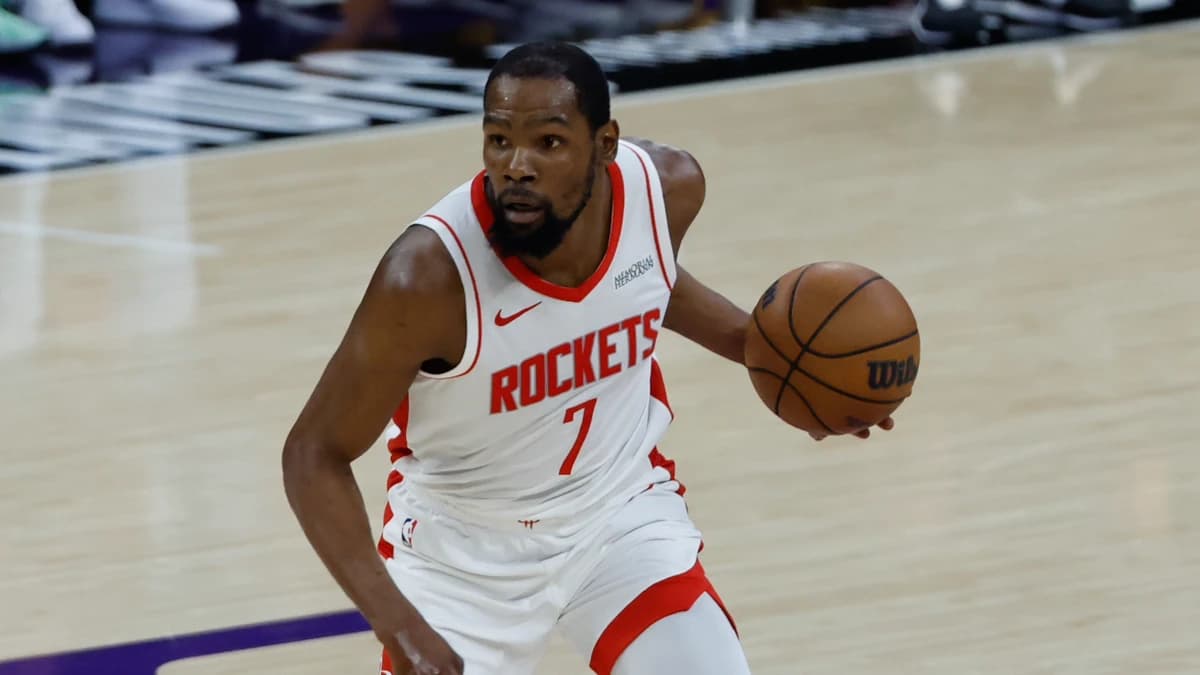 Rockets' Kevin Durant will reportedly miss Game 6 with ankle injury as Houston tries to stave off el