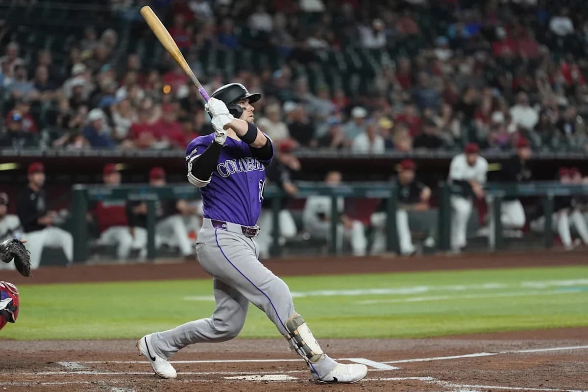 Rockies overcome wildness, ride homers to beat Diamondbacks 6-4 for rare road series win