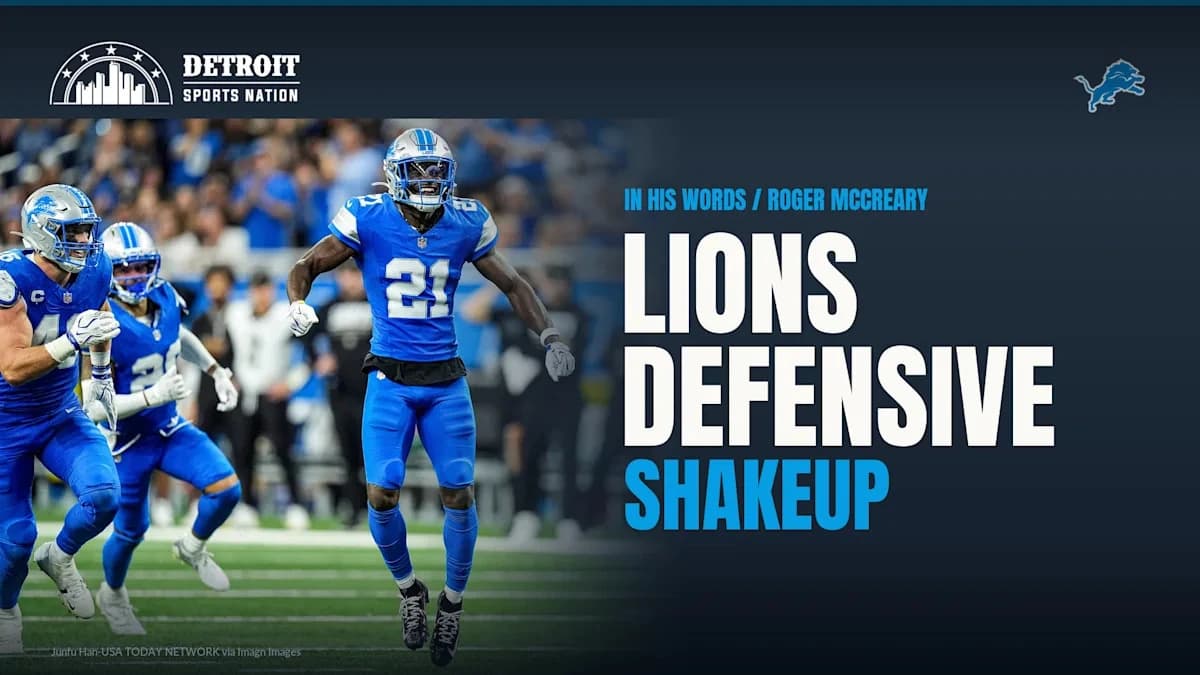 Roger McCreary Reveals Major Detroit Lions Defensive Change Before Packers Game