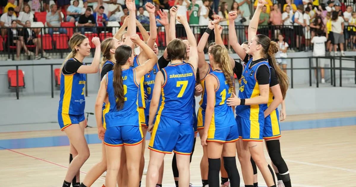 România a ajuns la două victorii consecutive la Campionatul European de baschet feminin U18