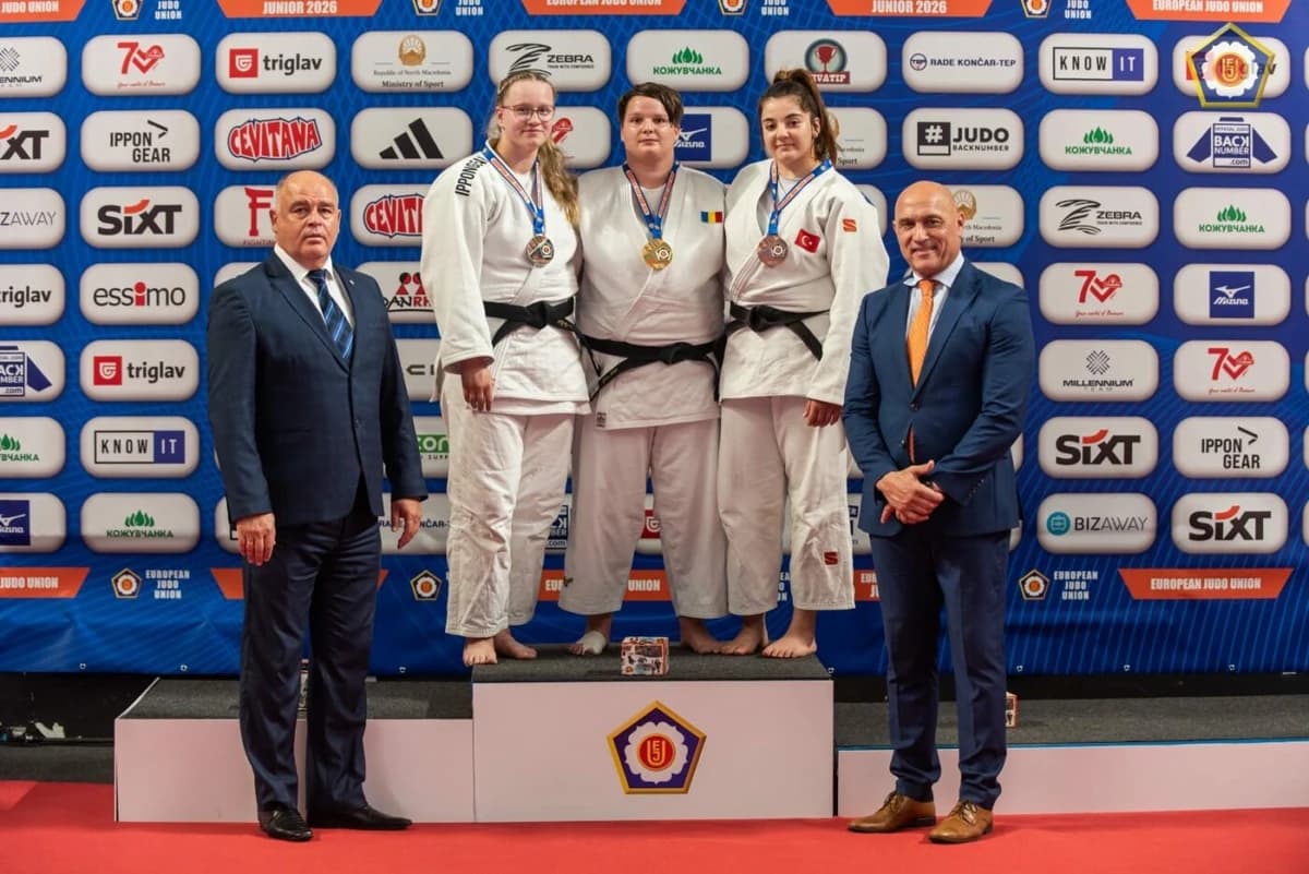 România a câștigat aur și argint la Cupa Europeană de judo pentru Juniori U21. Care e bilanțul deleg