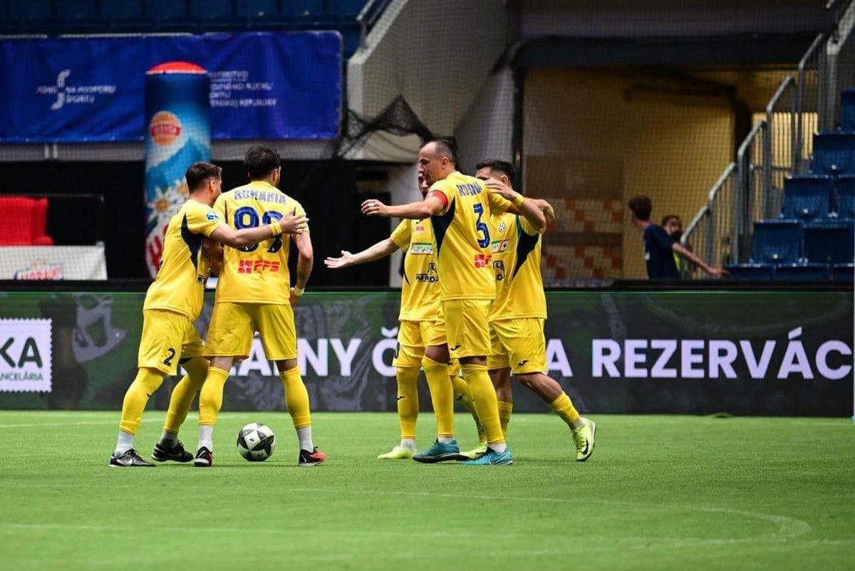 România a dominat Anglia și a obținut prima victorie la Campionatul European de minifotbal. Clasamen