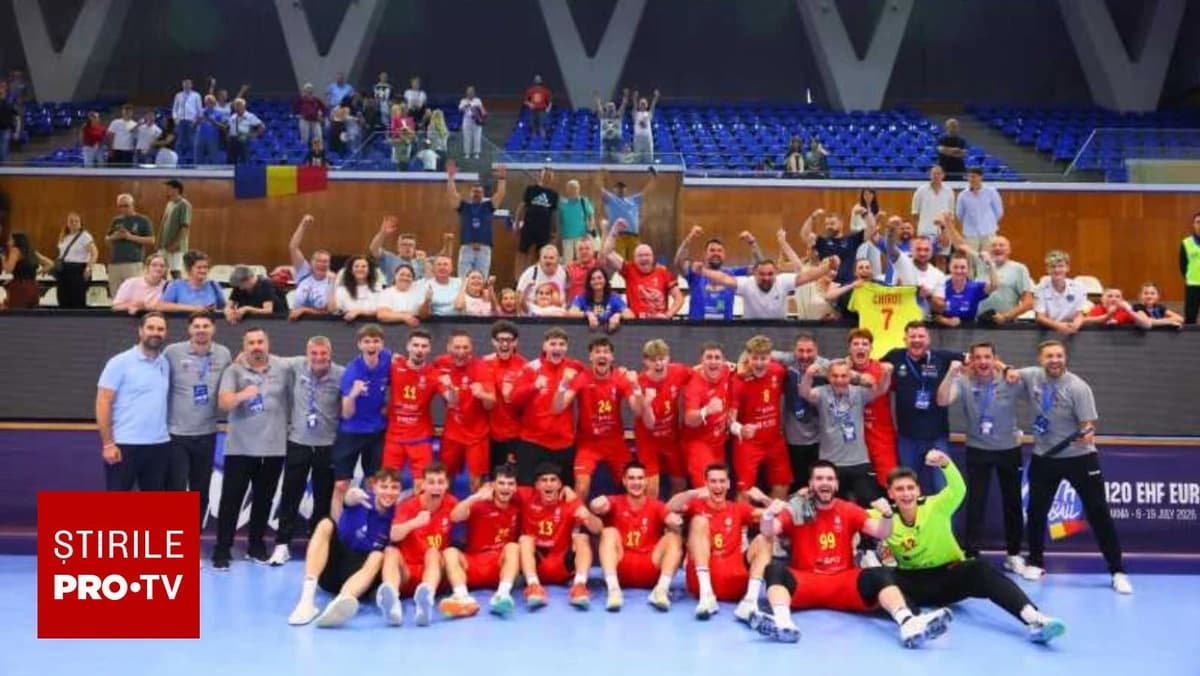 România a obținut o victorie spectaculoasă la handbal masculin și s-a calificat în grupele principal