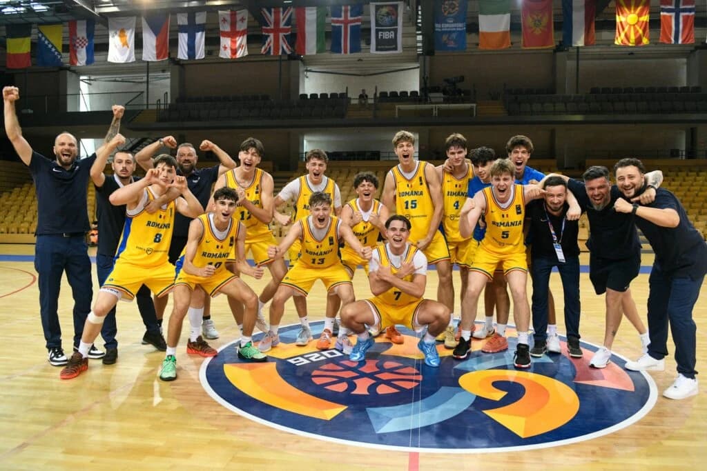 România, aproape de calificarea în sferturile FIBA U18 EuroBasket – Divizia B. Tricolorii încheie gr