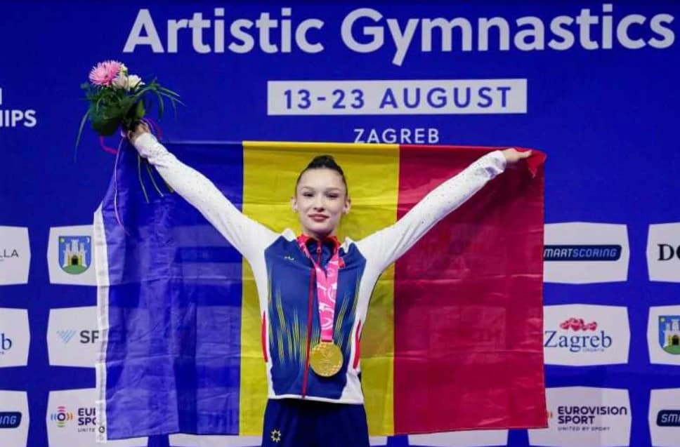 România are viitor: Cine e Aniela Tudor, singura medaliată cu aur a noastră la Europenele de gimnast