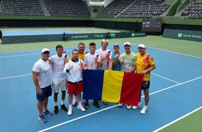 România câștigă în Cupa Davis și se califică în barajul pentru Grupa Mondială I