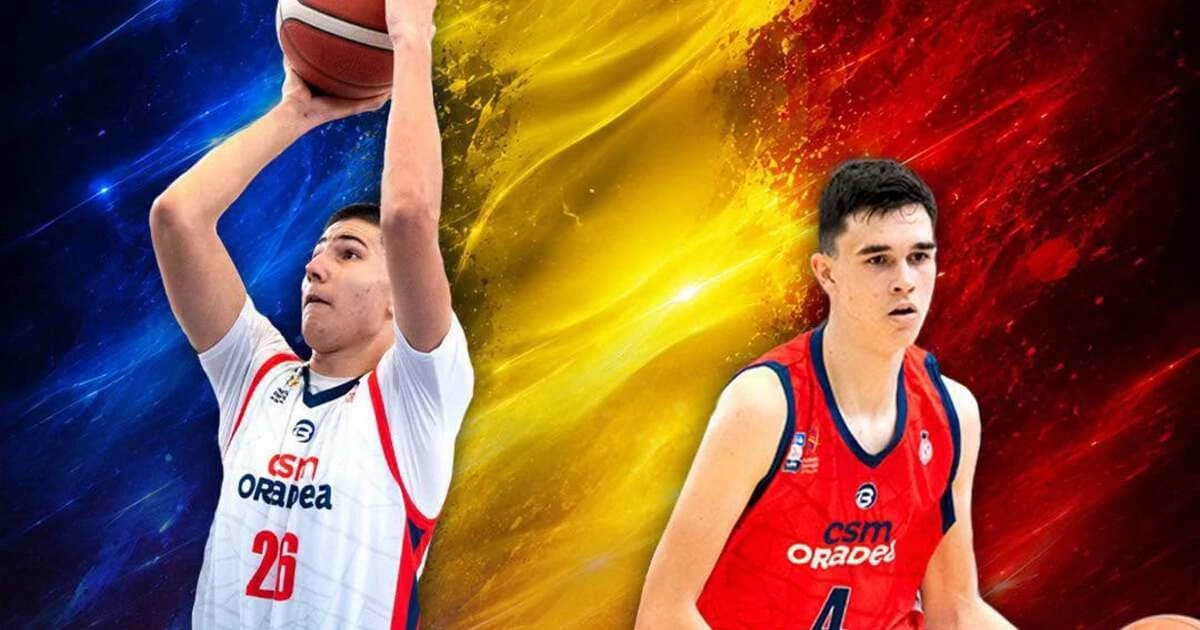 România debutează vineri la Campionatul European de baschet masculin U16 ani. Doi orădeni fac parte