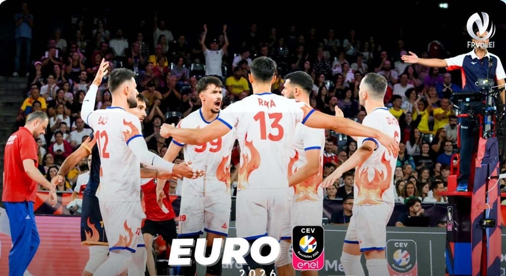 România, învinsă de Franța la Campionatul European de Volei