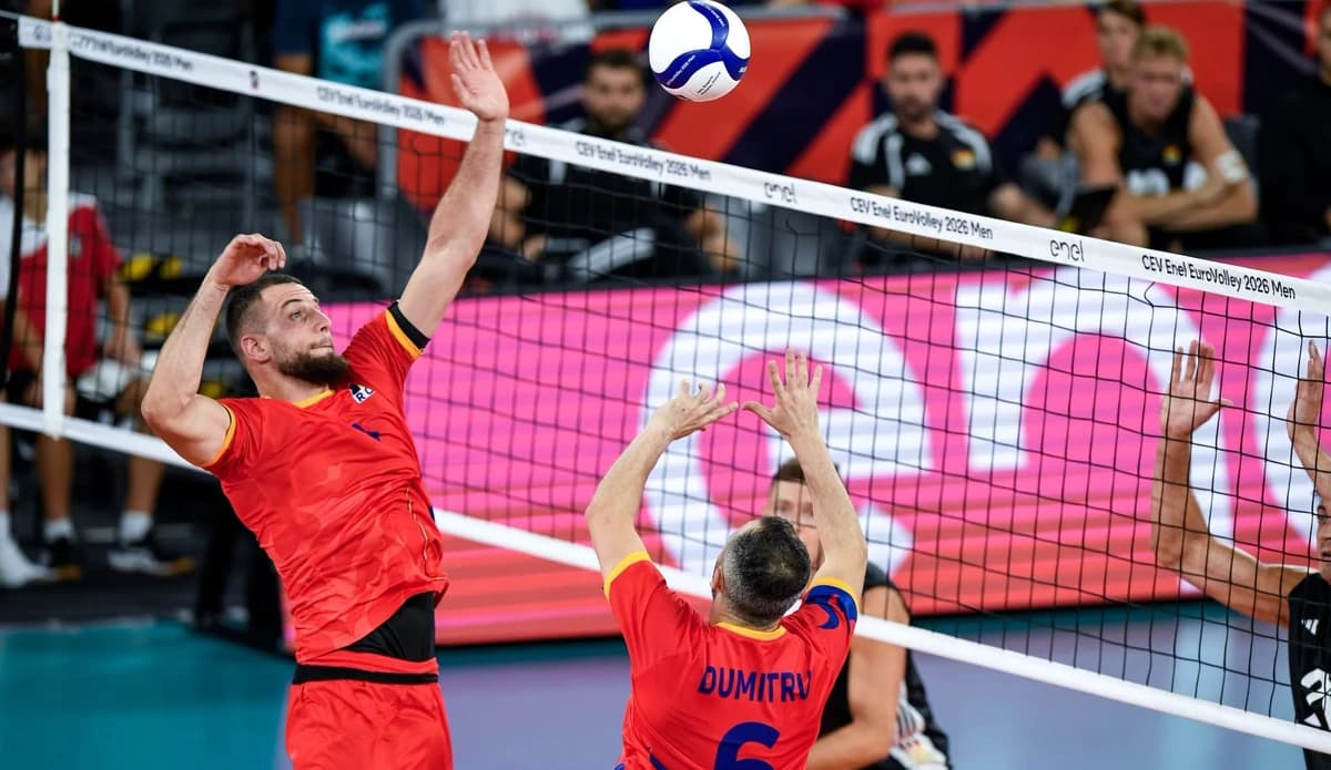 România, învinsă de Germania la Europenele de volei