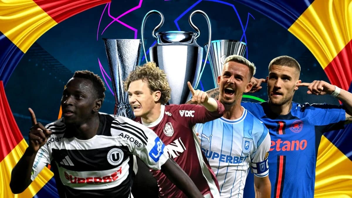 România poate urca în clasamentul coeficienților UEFA! Cu cine se luptă U Craiova, FCSB, U Cluj și C