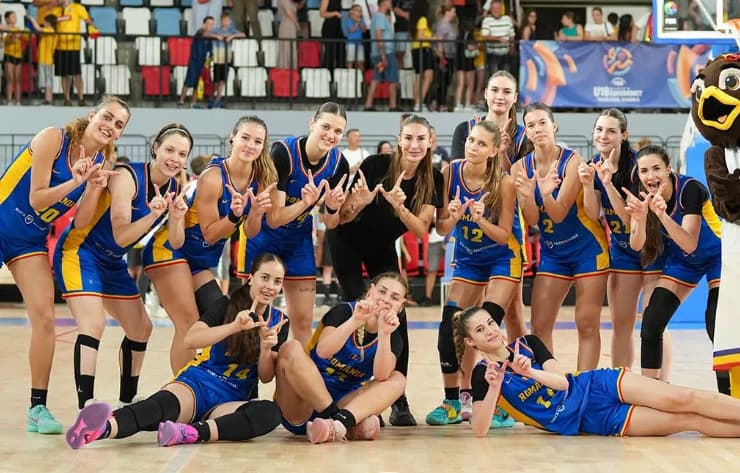 România s-a calificat în sferturile Campionatului European: reprezentativa U18, victorie în fața Ola