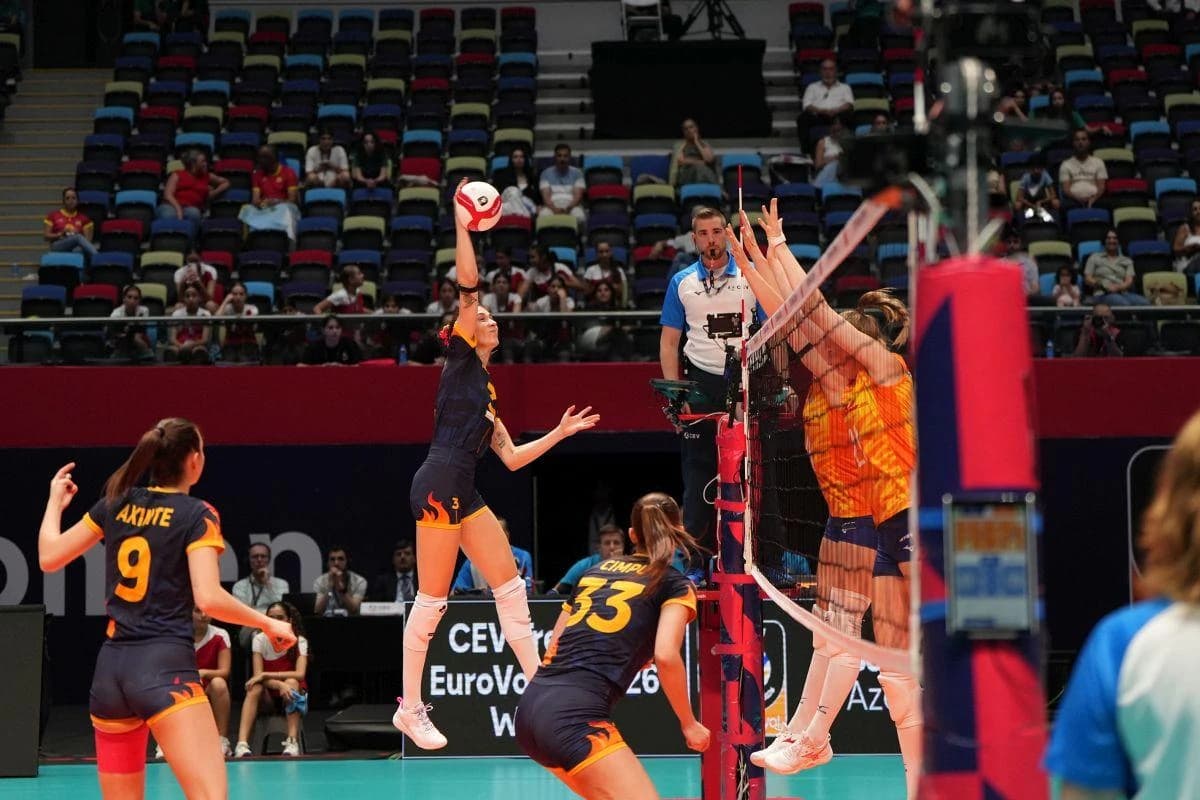 România, start promițător la Campionatul European de Volei! Înfrângere în decisiv contra medaliatei