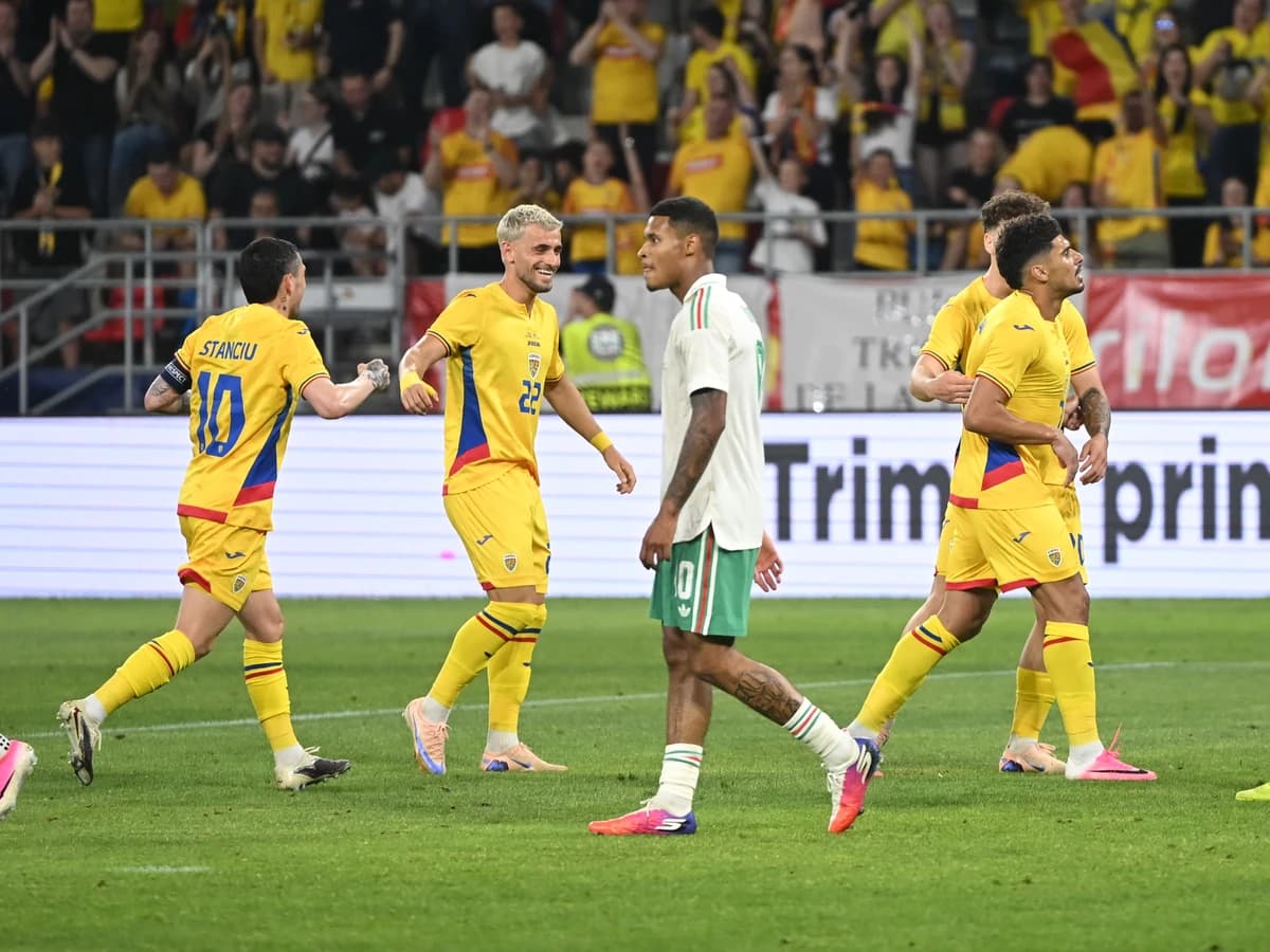 România - Țara Galilor 2-1. Victorie la limită pentru Gică Hagi la primul meci ”acasă” de la revenir