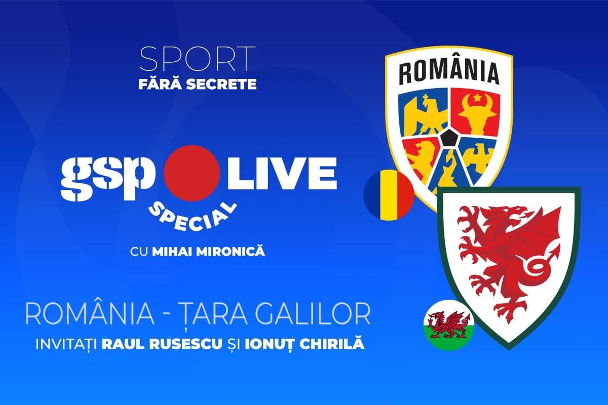 România - Țara Galilor, al doilea meci cu Hagi selecționer » Discutăm la GSP Live Special