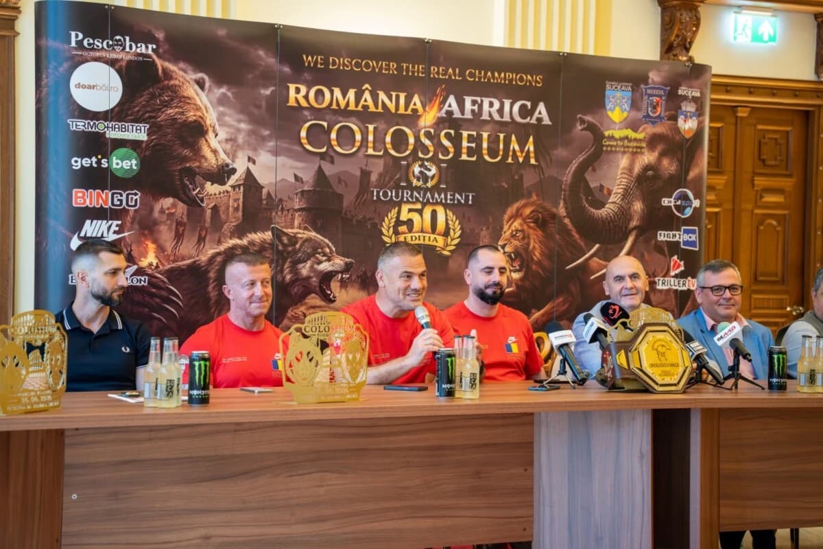 România vs Africa la Cetatea de Scaun! Gala Colosseum Tournament #50 vine pe 26 iunie la Suceava