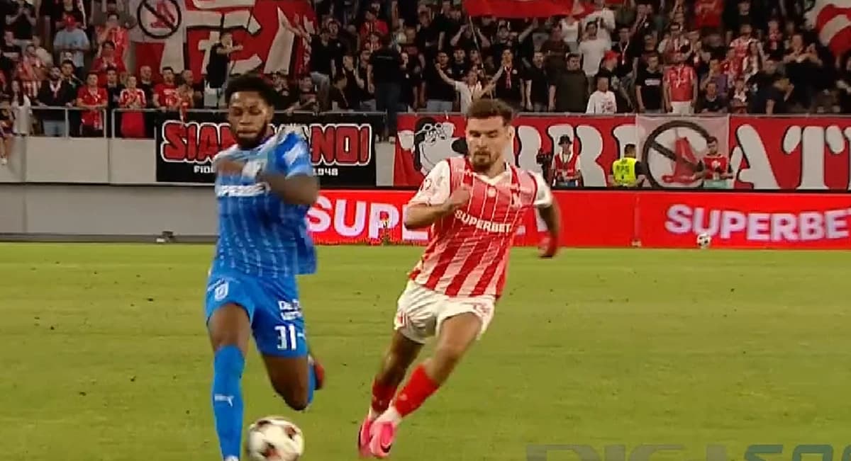 Ronaldo Webster s-a făcut de râs la debutul pentru Craiova! Gafă de proporții în derby-ul cu Dinamo,
