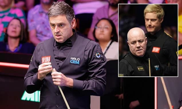 Ronnie O'Sullivan at centre of 'chalkgate' scandal in World Championship controversy: Snooker stars