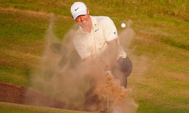 Rory McIlroy blasts his 'stupid' mistakes as putting woes leave him seven shots behind shock leader