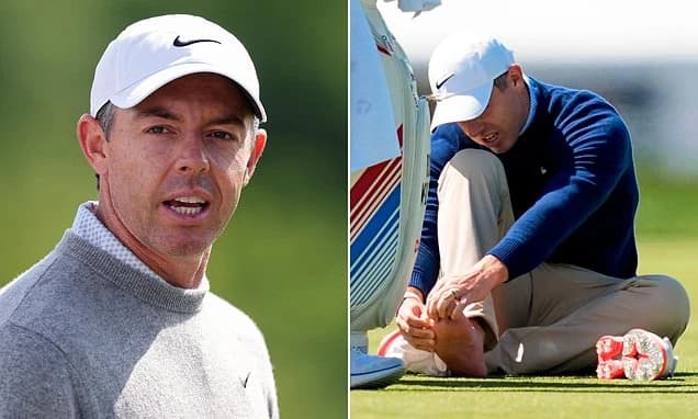 Rory McIlroy gives vital update on toe blister after pulling out of PGA Championship practice early