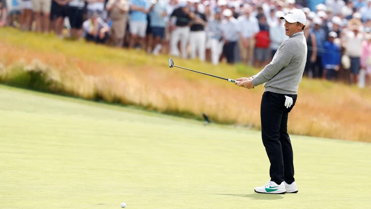 Rory McIlroy goes low, falls back, still opens 2026 U.S. Open in contention at Shinnecock Hills