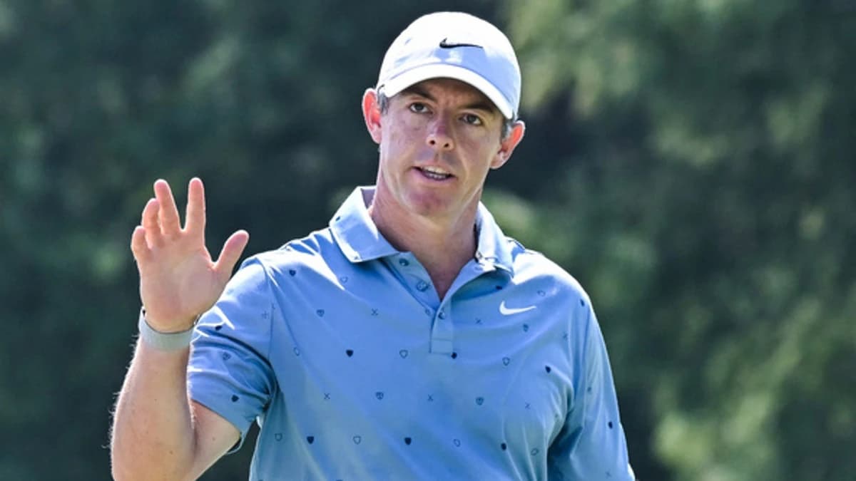 Rory McIlroy heads back to range after slipping off BMW Championship pace in second round at Belleri