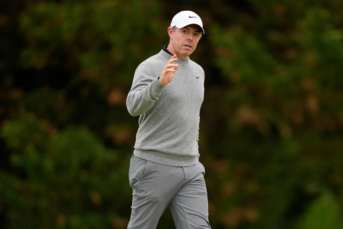 Rory McIlroy ‘right in the tournament’ after tough start to US PGA Championship