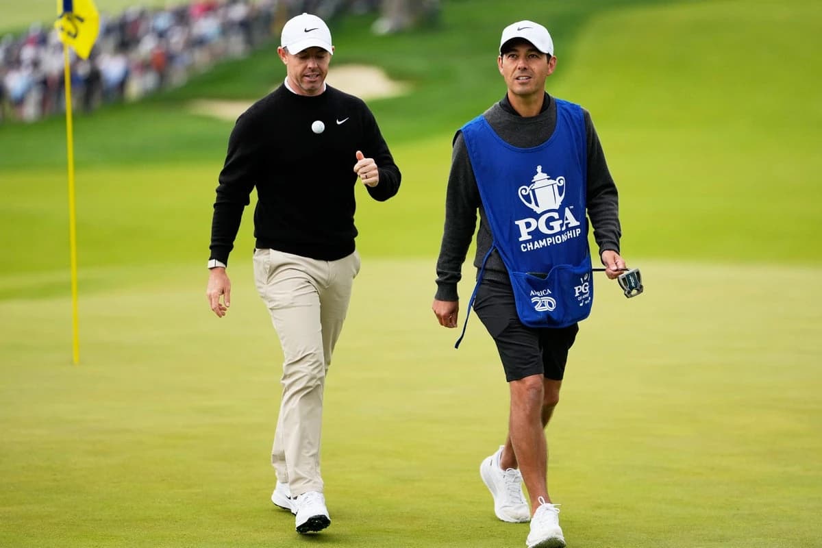 Rory McIlroy’s bid for more major glory begins with bogey at US PGA Championship