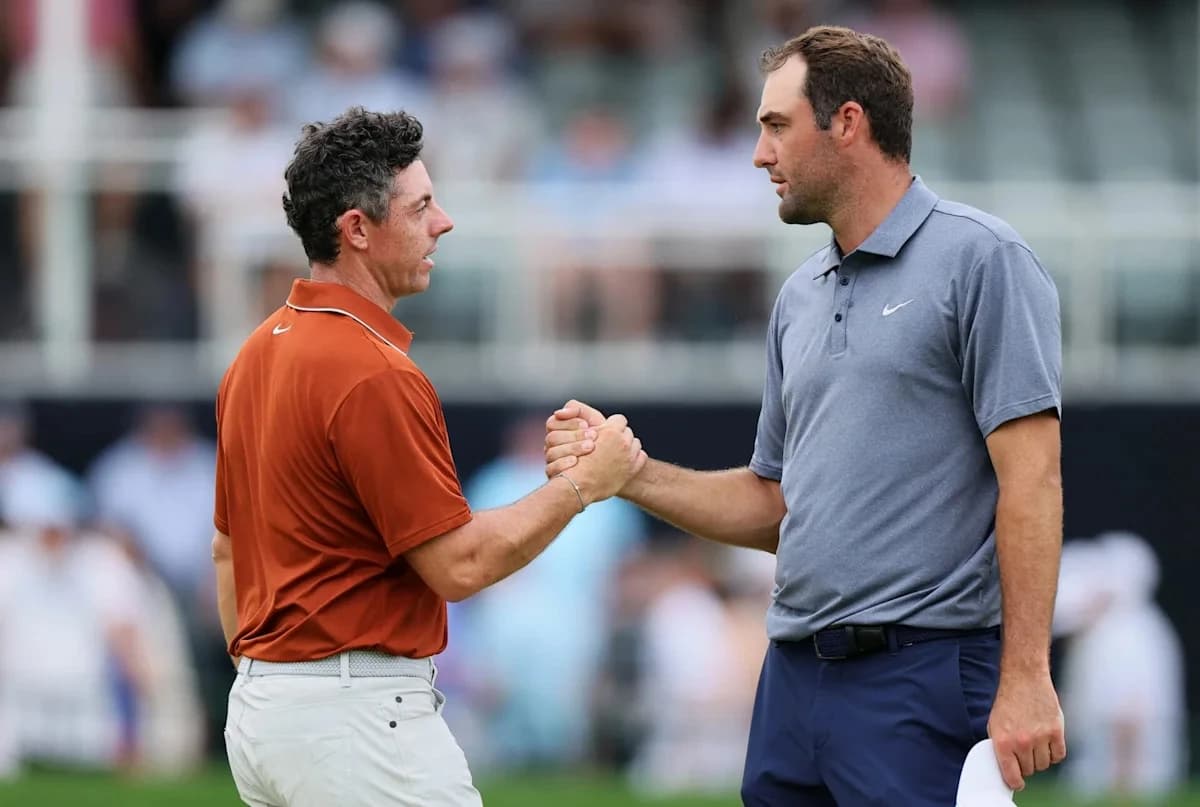 Rory McIlroy’s record when playing in the same group as Scottie Scheffler as they are paired up at t
