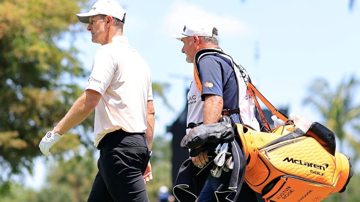 Rose struggles with new McLaren clubs, needs 'DRS'...