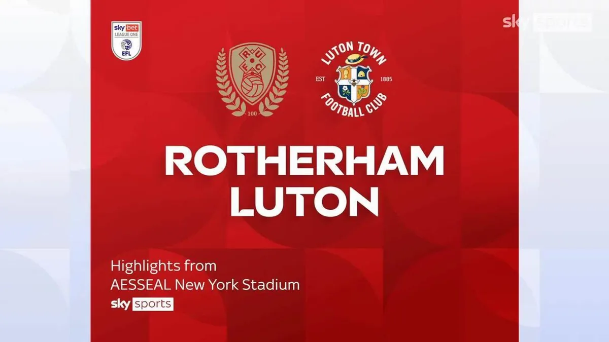 Rotherham 0-2 Luton | League One Highlights
