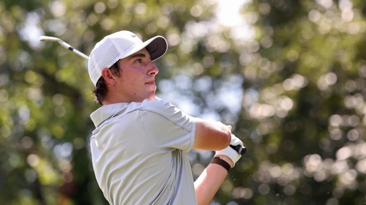 Round 3 of Wyndham Championship suspended due to lightning