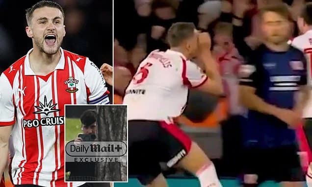 Roy Keane's future son-in-law spotted mocking Middlesbrough rival with BINOCULARS celebration in new
