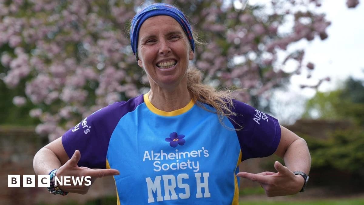 Runner targets rare Triple Crown at London Marathon