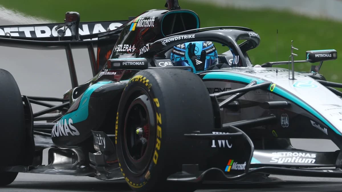 Russell clings on to win dramatic Canada Sprint over Norris