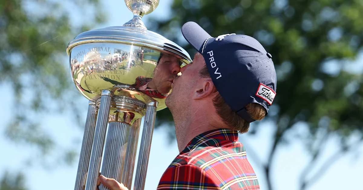 Russell Henley birdies playoff hole to beat Eric Cole at Charles Schwab Challenge after three birdie