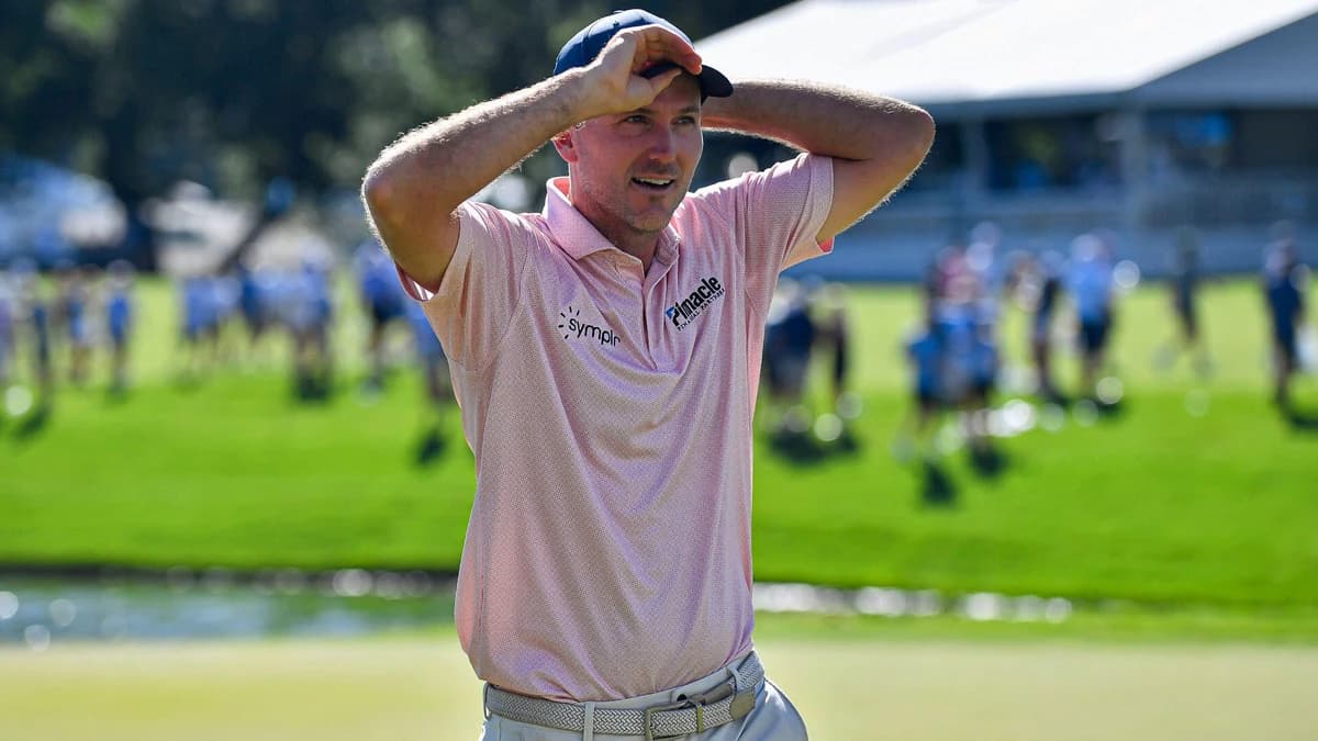 Russell Henley discusses emotional win at Colonial that was fueled by falling short at The Masters,