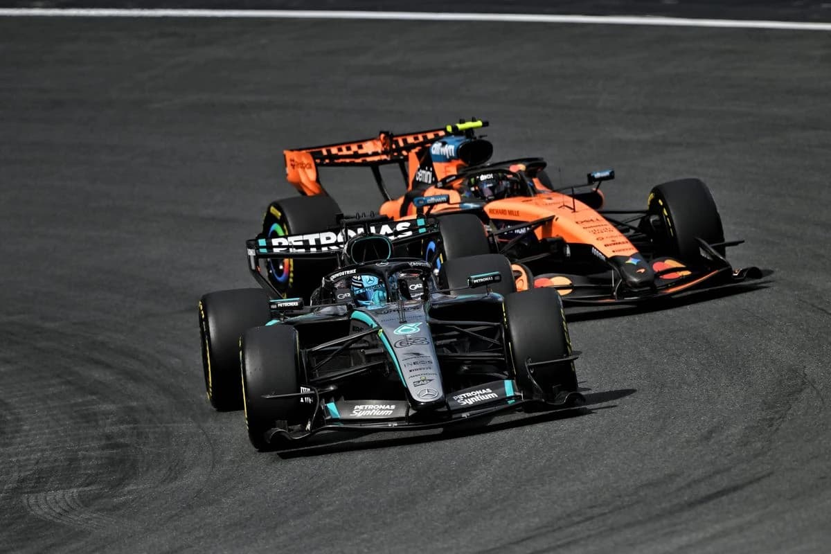 Russell wins static Dutch Grand Prix sprint race