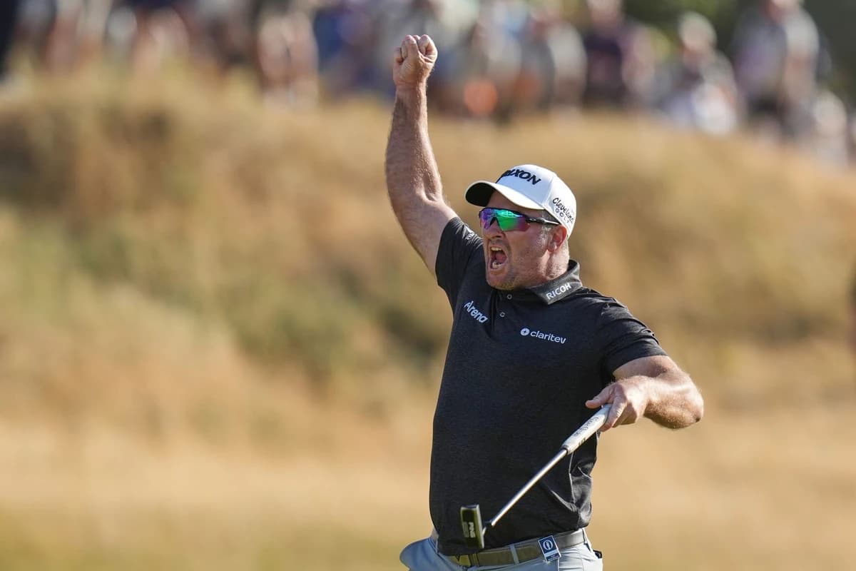 Ryan Fox wins British Open as Scottie Scheffler's late rally falls short