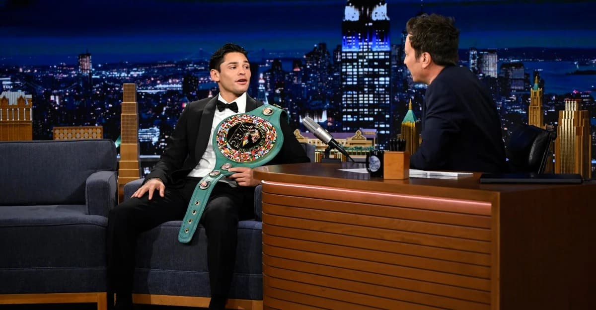 Ryan Garcia announces Conor Benn fight on Jimmy Fallon’s show