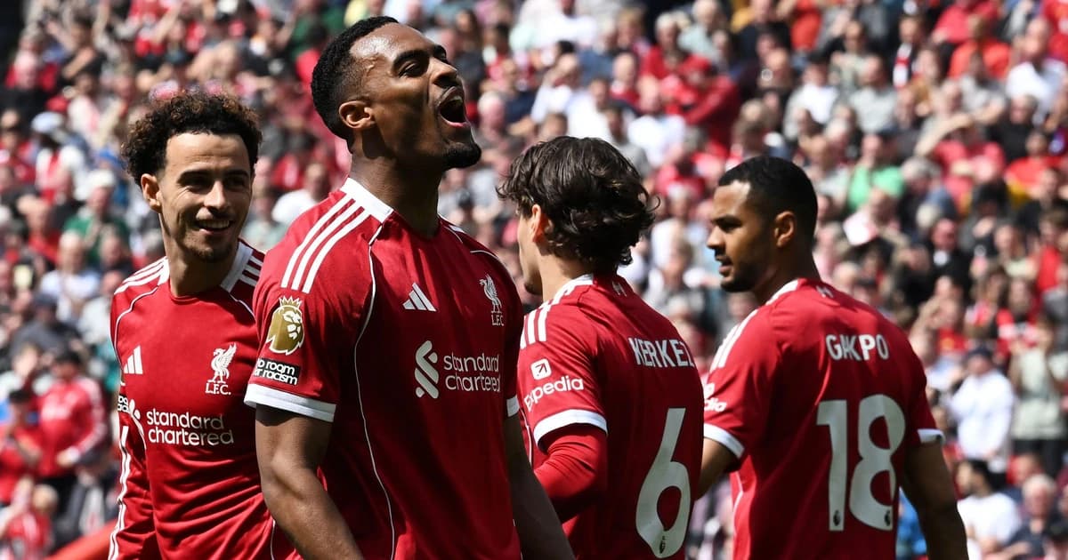 Ryan Gravenberch curls home brilliant opener for Liverpool against Chelsea in Premier League encount