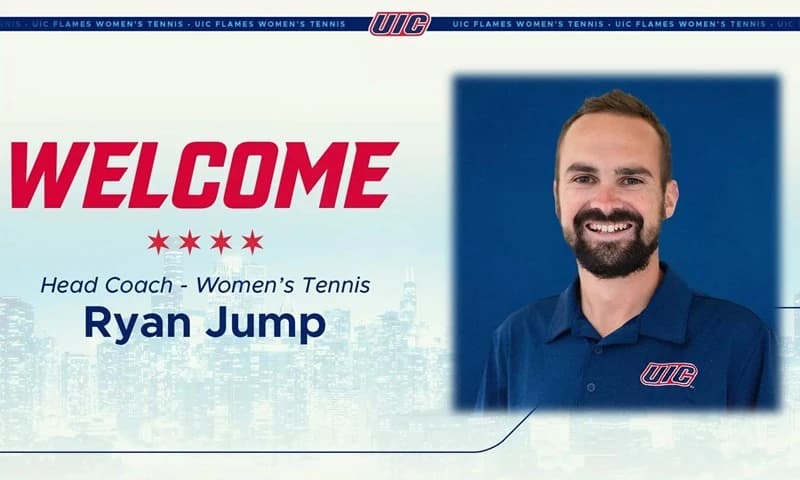 Ryan Jump Named UIC Women’s Tennis Head Coach