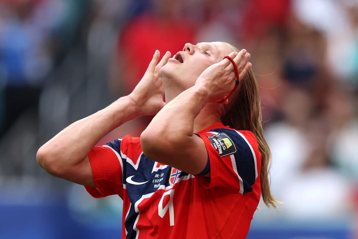 S-a pus stop, după 607 de zile pentru Erling Haaland în Norvegia - Anglia 1-2, în sferturi la Cupa M